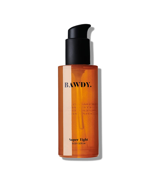 BAWDY Super Tight Body Serum - Firming + Tightening Body Serum for All Skin Types - Formulated with Icewine, Nettle, Goji to Visibly Tighten + Firm S