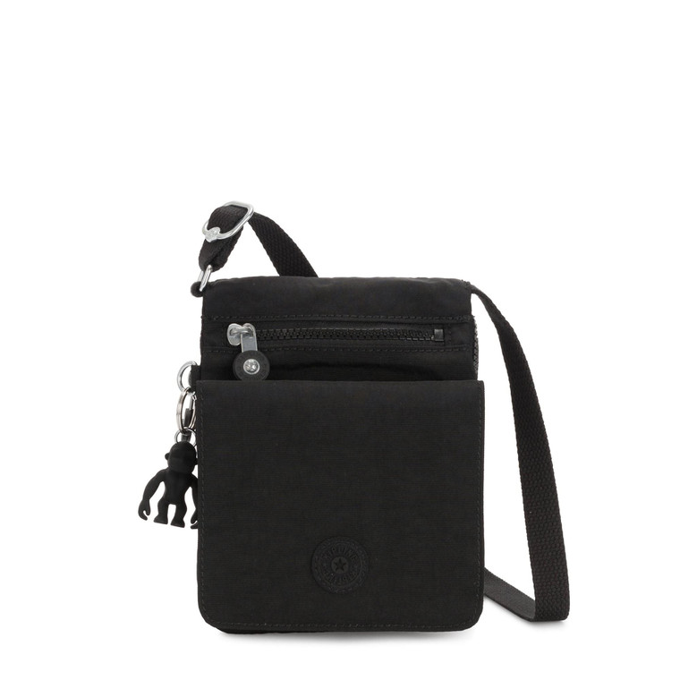 Kipling womens New El Dorado Crossbody Bag, black noir, One Size