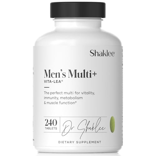 Shaklee - Vita-Lea® Men High Potency Multivitamin and Multimineral - Supports Heart, Immune, Bone, and Joint Health - Formulated for Men's Unique Nee
