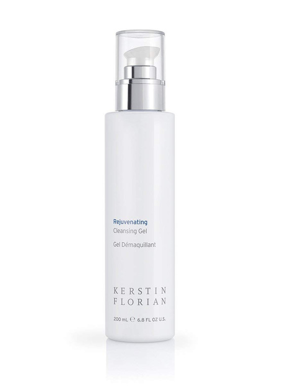 Kerstin Florian Rejuvenating Cleansing Gel | Gentle Face Wash and Makeup Remover for All Skin Types (6.8 fl oz)