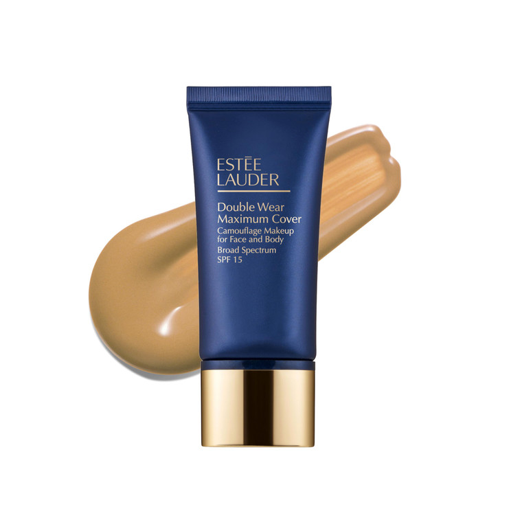 Estée Lauder Double Wear 24-Hour Maximum Cover Camouflage Foundation for Face and Body SPF 15 | Full Coverage | Tattoo Cover Up Makeup Waterproof, 1.