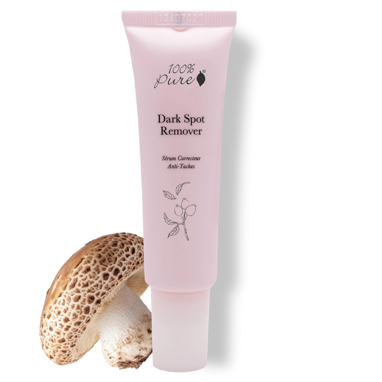 100% PURE Dark Spot Remover, 1 oz, Reduces Dark Spots, Age Spots, Evens Skin Tone, Diminish Spots, Vegan Dark Spot Remover, Natural Serum