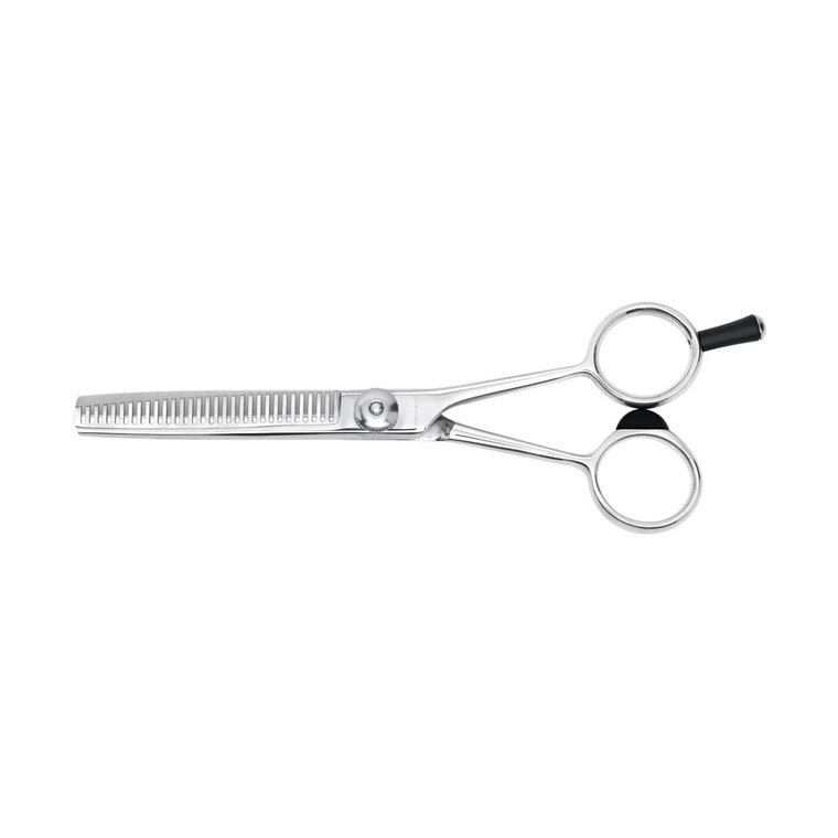 Cricket S3 T-30 Thinning Shears Professional Stylist Barber Hair Cutting Scissors, Removes Bulk, Convex Edge, Hand Polished Swedish Steel
