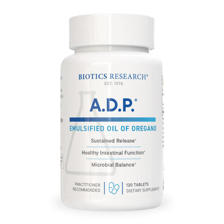 Biotics Research A.D.P. Emulsified Oil of Oregano Tablets for GI Health -Sustained Release for High Absorption Contains Carvacrol, Wild Oregano Oil 5