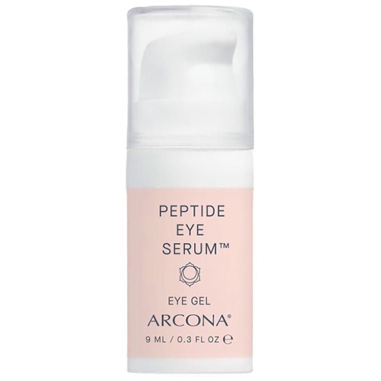 Arcona Peptide Eye Serum - Coffee Extract Reduces Puffiness, Aloe + Lavender Soothe, Peptides Reduce Fine Lines + Wrinkles .3 Oz. Made In The Usa