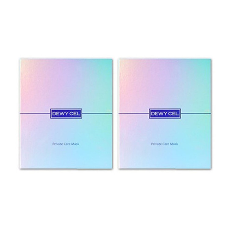 DEWYCEL Private Care Mask 1+1 (10EA) / premium facial mask / 3 step cell restoration mask