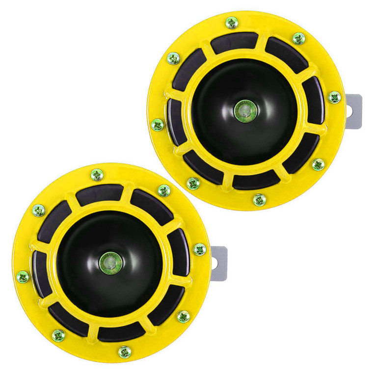 300DB Super Loud Train Horns For Truck, 2pcs 12V Car Horn Kits, Loud Dual-Tone Waterproof Electric Air Horns, Automotive Accessories Universal for Ca