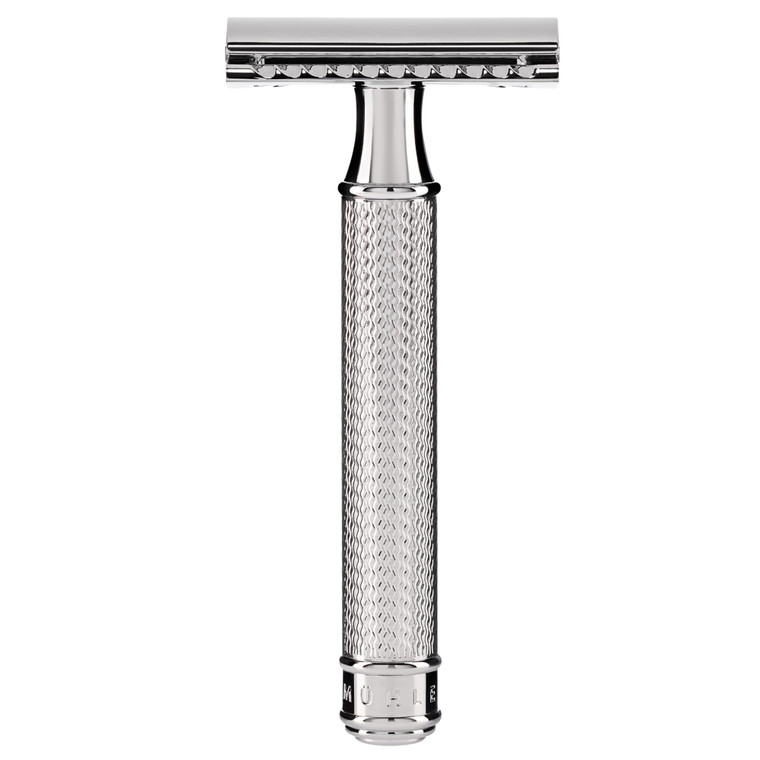 MÜHLE Grande R89 Double Edge Safety Razor (Closed Comb) | Perfect for Everyday Use | Barbershop Quality Close Smooth Shave | Luxury Razor for Men