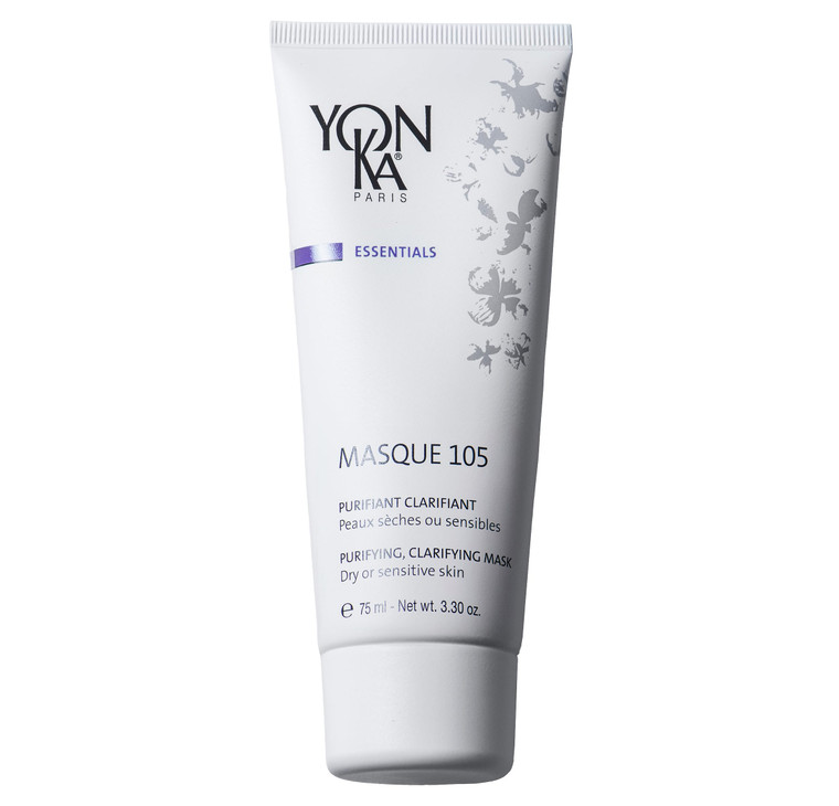 Yonka Essentials Masque 105 | Clarifying and Purifying Face Mask | Weekly Treatment for Dry and Sensitive Skin | Hydrates While Tightening Pores and