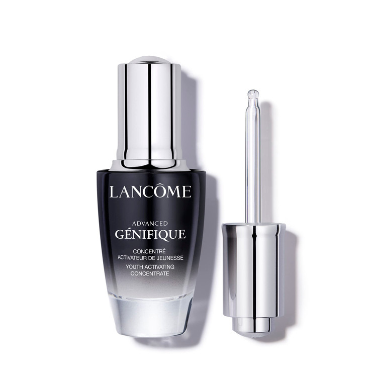 Lancôme Advanced Génifique Radiance Boosting Anti-Aging Face Serum - Visibly Hydrates & Plumps Skin - with Bifidus Prebiotic, Hyaluronic Acid & Vitam