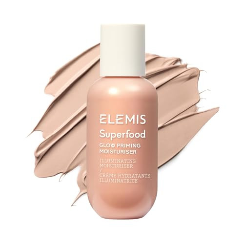 ELEMIS Superfood Glow Priming Moisturizer 60ml  Radiance-Boosting Daily Moisturizer & Face Primer for Glowing Skin