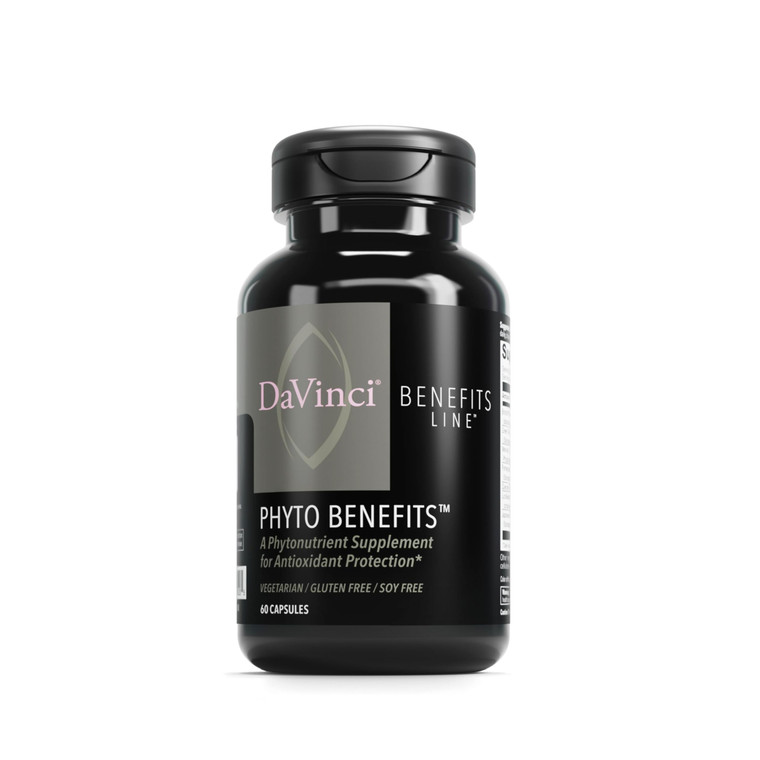 DAVINCI Labs Phyto Benefits - Supports Heart, Brain & Immune Health, GLP-1 Production & More with Curcumin, Quercetin, Green Tea & More* - Vegetarian
