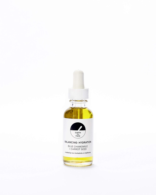Earth tu Face - Organic Blue Chamomile + Carrot Seed Face Serum (.9 oz/25 ml)