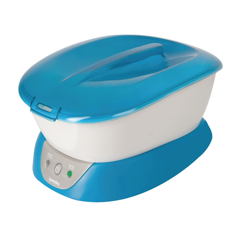 Homedics Paraffin Wax Machine for Hands - Hypoallergenic Hot Wax Hand Therapy Machine to Soothe and Moisturize Hands - Includes 3 Pounds of Wax and 2