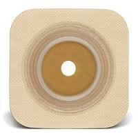 Convatec 125263 - Sur-Fit Natura Stomahesive Flexible 4'' x 4'' Wafer Tan, 1.5'', 10/bx