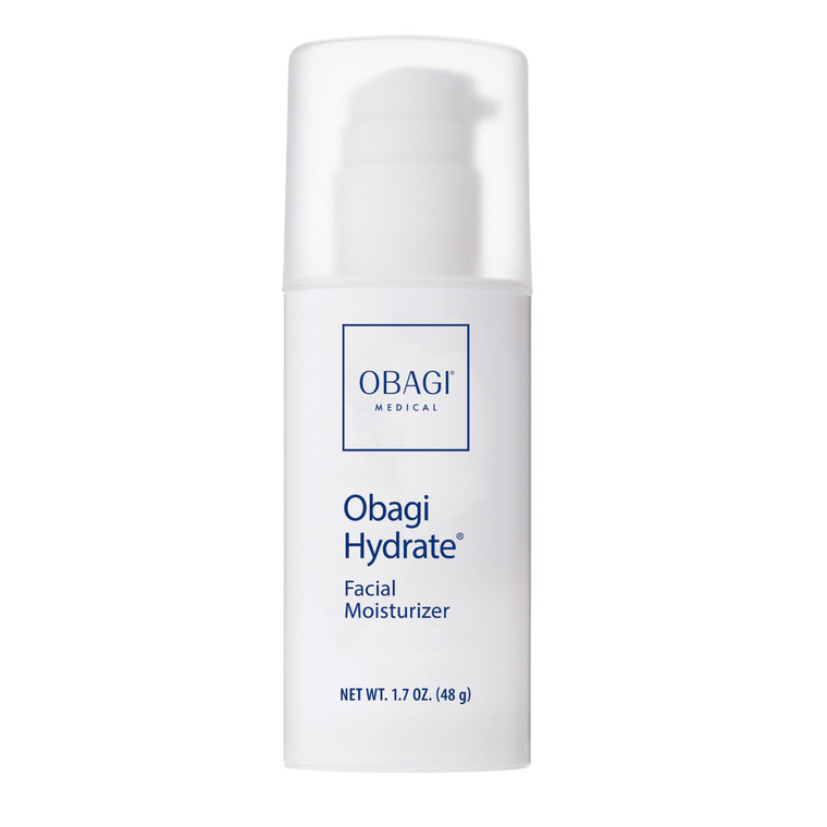Obagi Hydrate Facial Moisturizer  Non-Comedogenic Intensely Hydrating All Day Moisturizer that Combats Dryness with Tara Seed Extract, Shea Butter,