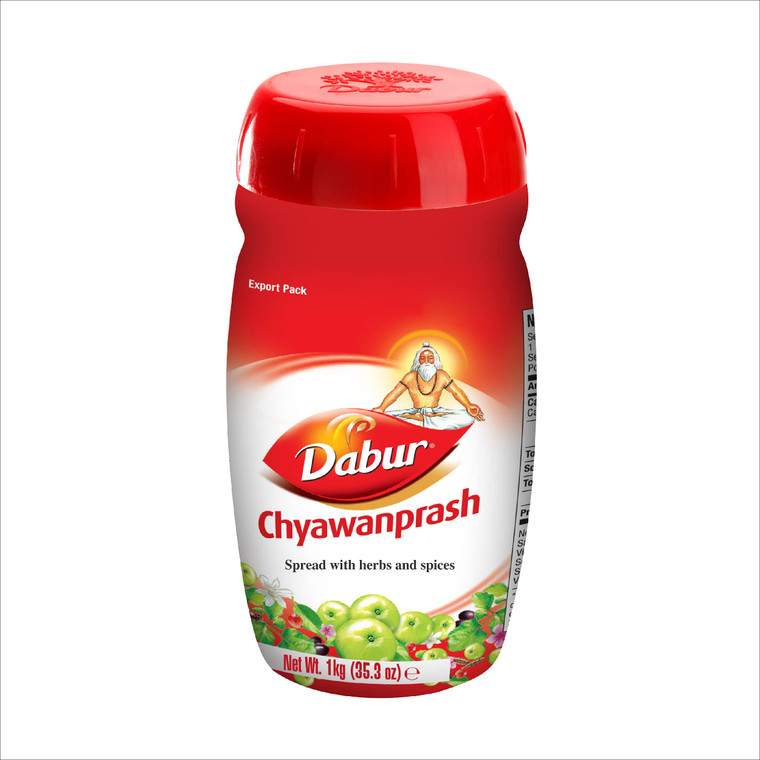Dabur Chyawanprash Spread: Ayurveda Herb Infused Elixir for Revitalization, Support Energy & Vitality Enhancement - Fortified with 40 Ayurvedic Herbs