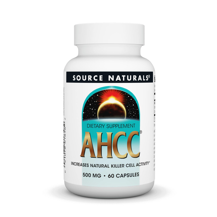 Source Naturals AHCC Increases Natural Killer Cell Activity* 500mg - 60 Capsules