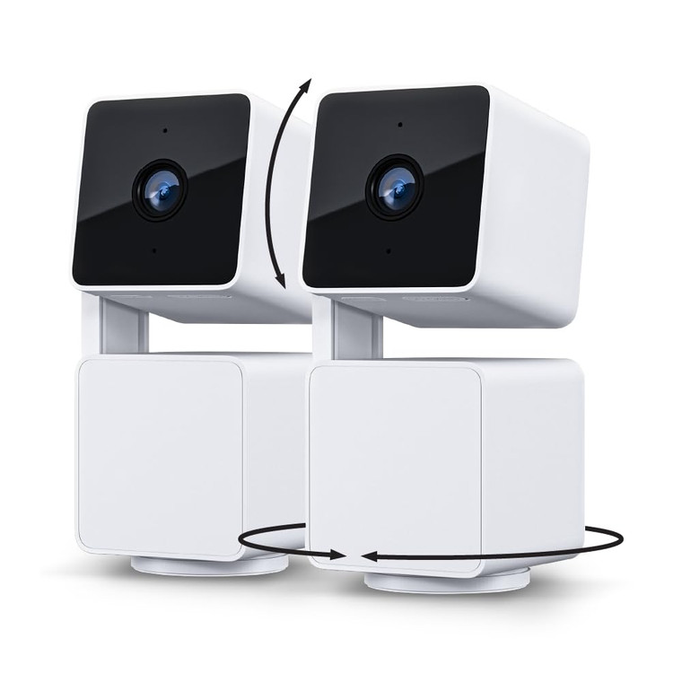 WYZE Cam Pan v3 Indoor/Outdoor IP65-Rated 1080p Pan/Tilt/Zoom Wi-Fi Smart Home Security Camera with Color Night Vision, 2-Way Audio, Compatible with