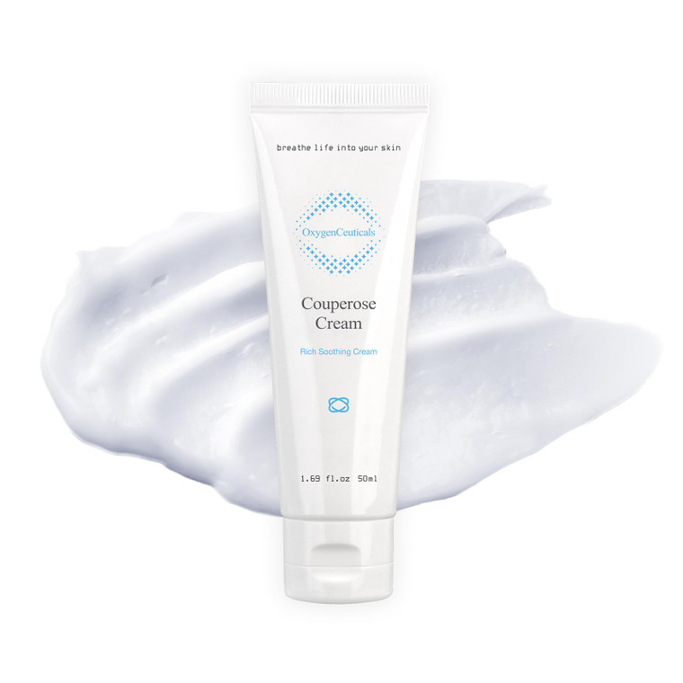 OxygenCeuticals Couperose Cream  Soothing Moisturizer with Tomato Extract, Turnip Extract & Ceramide NP, Helps Calm Redness and Support Skin Barrier