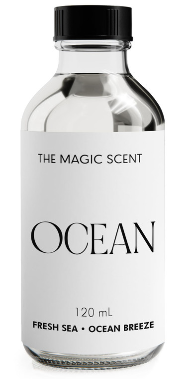 The Magic Scent Ocean Diffuser Oil - Hotel & Home Luxury Scents Inspired by Bali - Oil Scents for Home Designed for Use in All Diffusers - 4 fl oz, 1