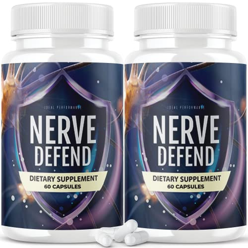 IDEAL PERFORMANCE (2 Pack) Nerve Defend Capsules (120 Capsules)