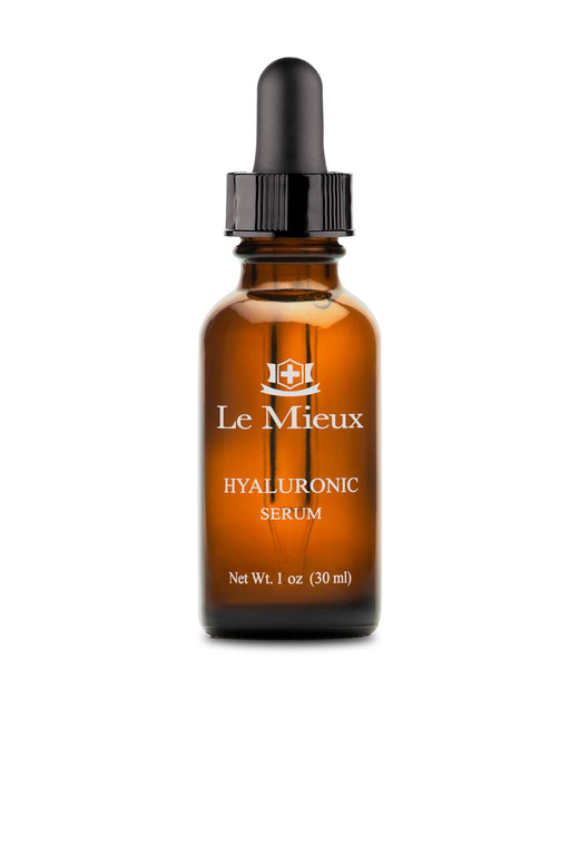Le Mieux Hyaluronic Serum - Concentrated Hyaluronic Acid Facial Hydration Complex, Anti Aging Moisture with No Parabens or Sulfates (1 oz / 30 ml)