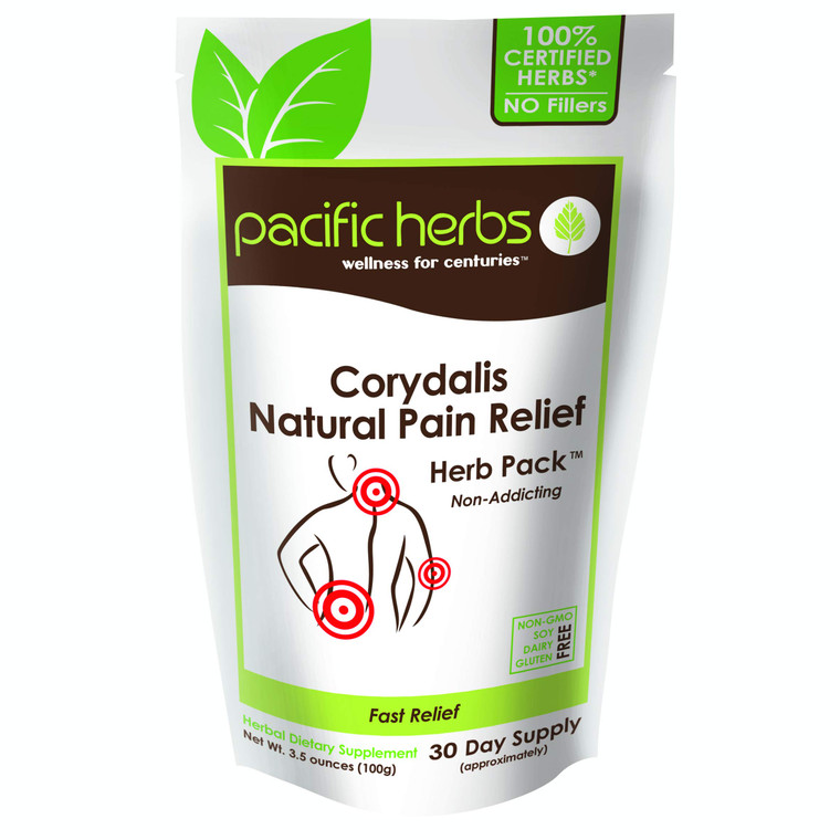 Pacific Herbs Corydalis Natural Pain Relief Herbs