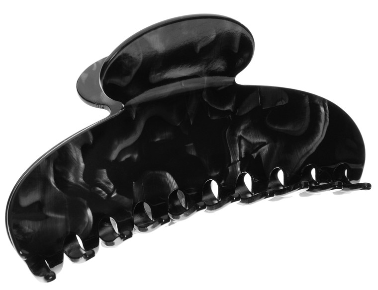 France Luxe Jumbo Couture Claw Clip - Nacro Black