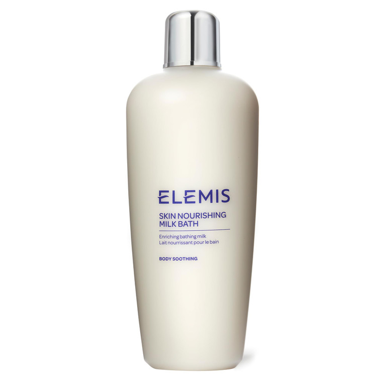 ELEMIS Skin Nourishing Milk Bath 400ml  Softening Body Cleanser for Dry Skin, Gently Moisturizes & Soothes with Milk Protein & Oat Extract