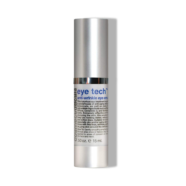Sircuit Skin EYE TECH Anti-Wrinkle Eye Emulsion - Moisturizing Eye Treatment with Borage Oil, Echinacea Stem Cells, and Ceramide 3 - Daily Eye Moistu