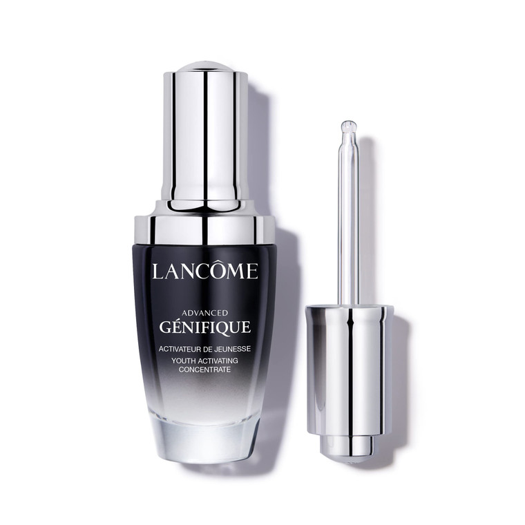 Lancôme Advanced Génifique Radiance Boosting Anti-Aging Face Serum - Visibly Hydrates & Plumps Skin - with Bifidus Prebiotic, Hyaluronic Acid & Vitam