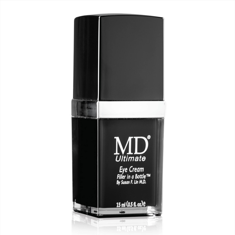 MD Ultimate Eye Cream  Under Eye Cream for Reduced Dark Circles, Puffiness, Wrinkles, Bags & Anti-Aging  Enriched with Collagen, Peptides, Shea But