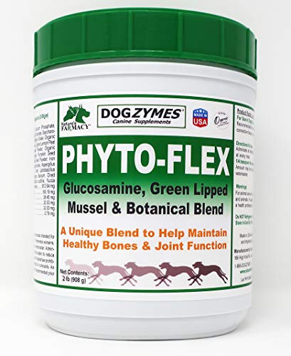 Dogzymes Phyto Flex - Glucosamine, Chondroitin, MSM and Hyaluronic Acid (2 Pound)