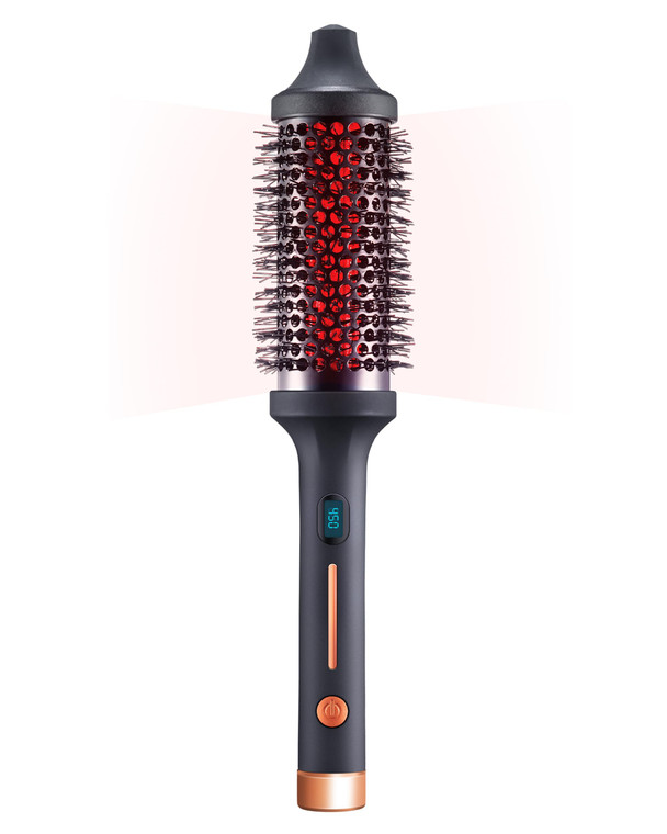 Sutra Thermal Brush - Lightweight Heated Round Brush for Hair Styling & Blow Out - Digital Display, Auto Shut-Off & Ionic Technology - Professional S