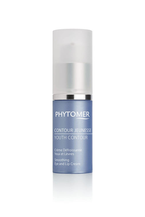 Phytomer Youth Contour Skin Smoothing Eye & Lip Cream | Soothing, Anti-Aging Under Eye Cream for Dark Circles & Puffiness | Reduce Fine Lines & Wrink