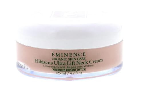 Eminence Organic Skincare Hibiscus Ultra Lift Neck Cream, 4.2 Ounce, (4324/EM)