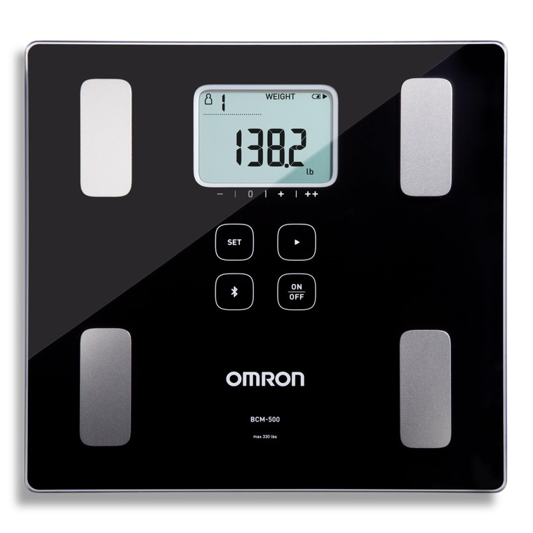 OMRON Body Composition Monitor and Scale - Track Muscle Mass Loss/Gain, Weight, Visceral Fat, BMI - Use OMRON Connect App for Unlimited Storage