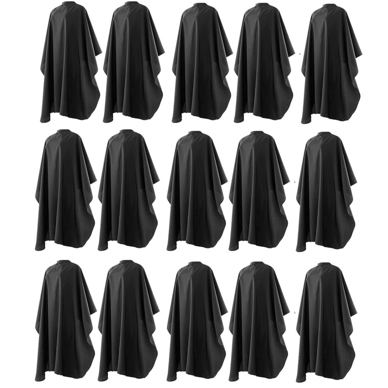 BSFHH Professional Hair Cut Hairdressing Cape (55 x 47 Inch (Pack of 15)