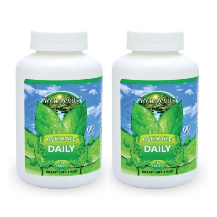Youngevity Ultimate Daily Capsules 180 Count (Pack of 2)