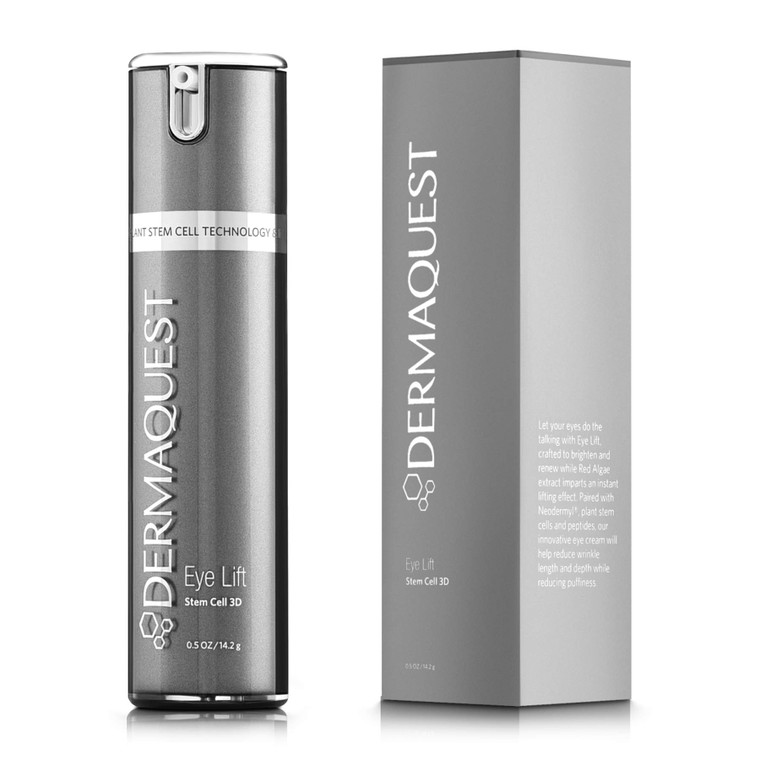 DermaQuest Stem Cell 3D Eye Lift Cream - Anti-aging, Brightening, Puffiness, Dark Circles, Fine Lines and Wrinkle Reducer (0.5 oz.)