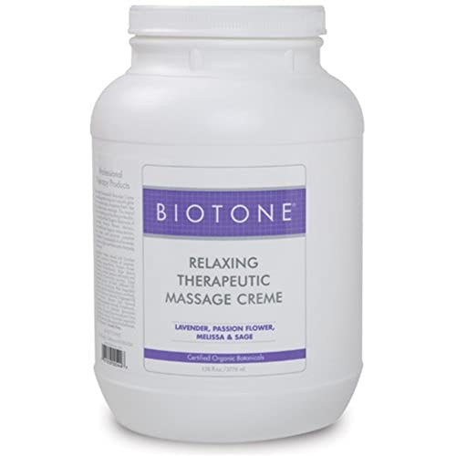 BIOTONE Relaxing Therapeutic Massage Creme - 1 Gallon