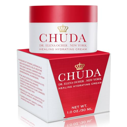 CHUDA Healing Hydrating Cream Skin Care Moisturizer Anti Aging Face Cream - 50ml Made in USA, Daily Face Moisturizer Cream with Remedea Compound, Fac