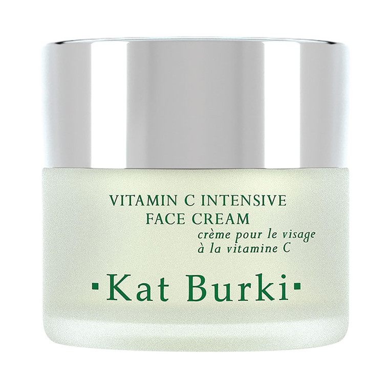 KAT BURKI 15% Stabilized Vitamin C Intensive Face Cream, Radiance-Boosting Moisturizer for Glowing, Hydrated Skin, 1.7 Fl Oz