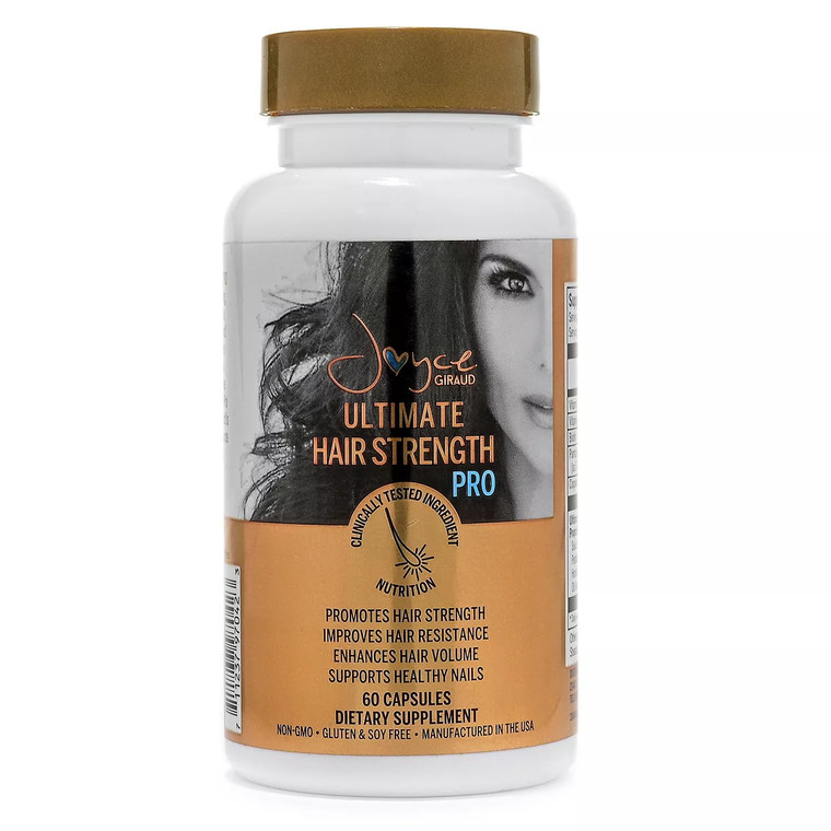 Miracle Elixir Collection Joyce Giraud Ultimate Hair Strength Supplements, 90-Day Supply, Scientifically Formulated to Reduce Hair Loss, 180 Capsules