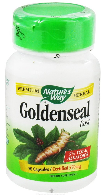 Goldenseal Root 570 MG (50 Capsules)