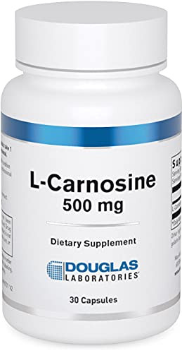 Douglas Laboratories L-Carnosine (500 mg.) | Amino Acid Support for Brain, Skeletal and Heart Muscles | 30 Capsules