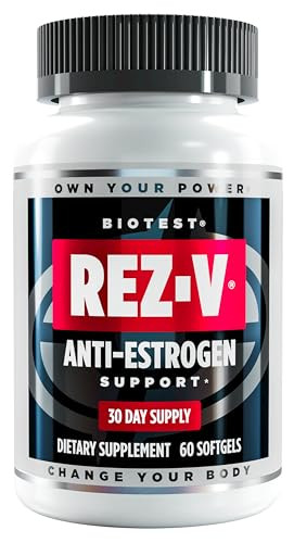 Biotest Rez-V High-Absorption Resveratrol - Anti-Estrogen Support - 30 Servings
