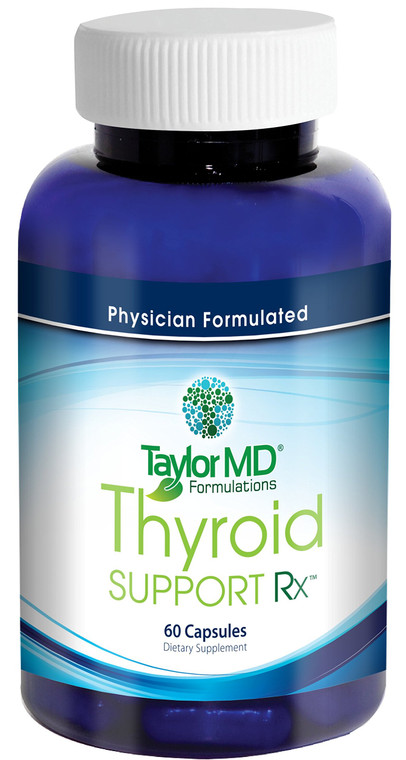 Thyroid Supplement Rx  Natural Blend of Iodine, Tyrosine, Schisandra, Coleus Forskohli, Ashwagandha and More  Best Mix of Thyroid Metabolism - Phys
