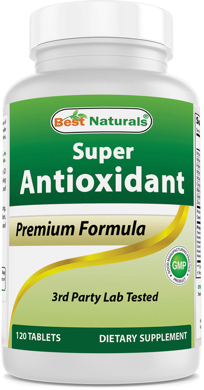 Best Naturals Super Antioxidant Formula 120 Tablets